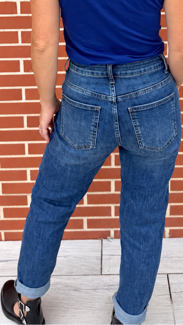 Jean Mom Mica