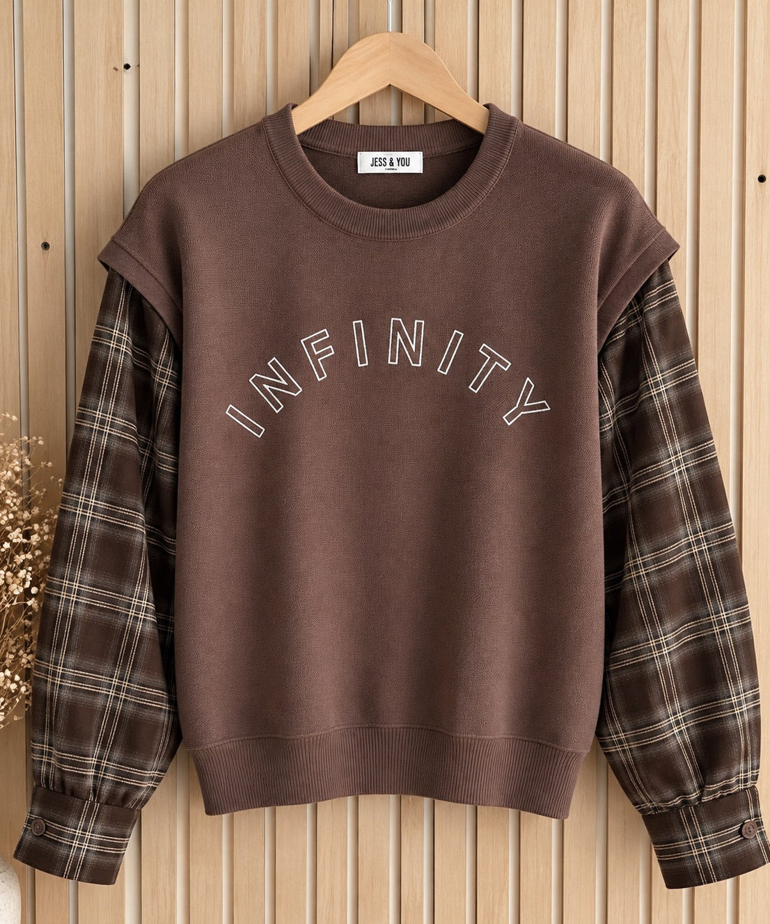Pull chocolat Infinity