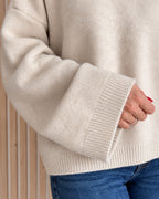 Pull CHLOÉ oversize – Écru