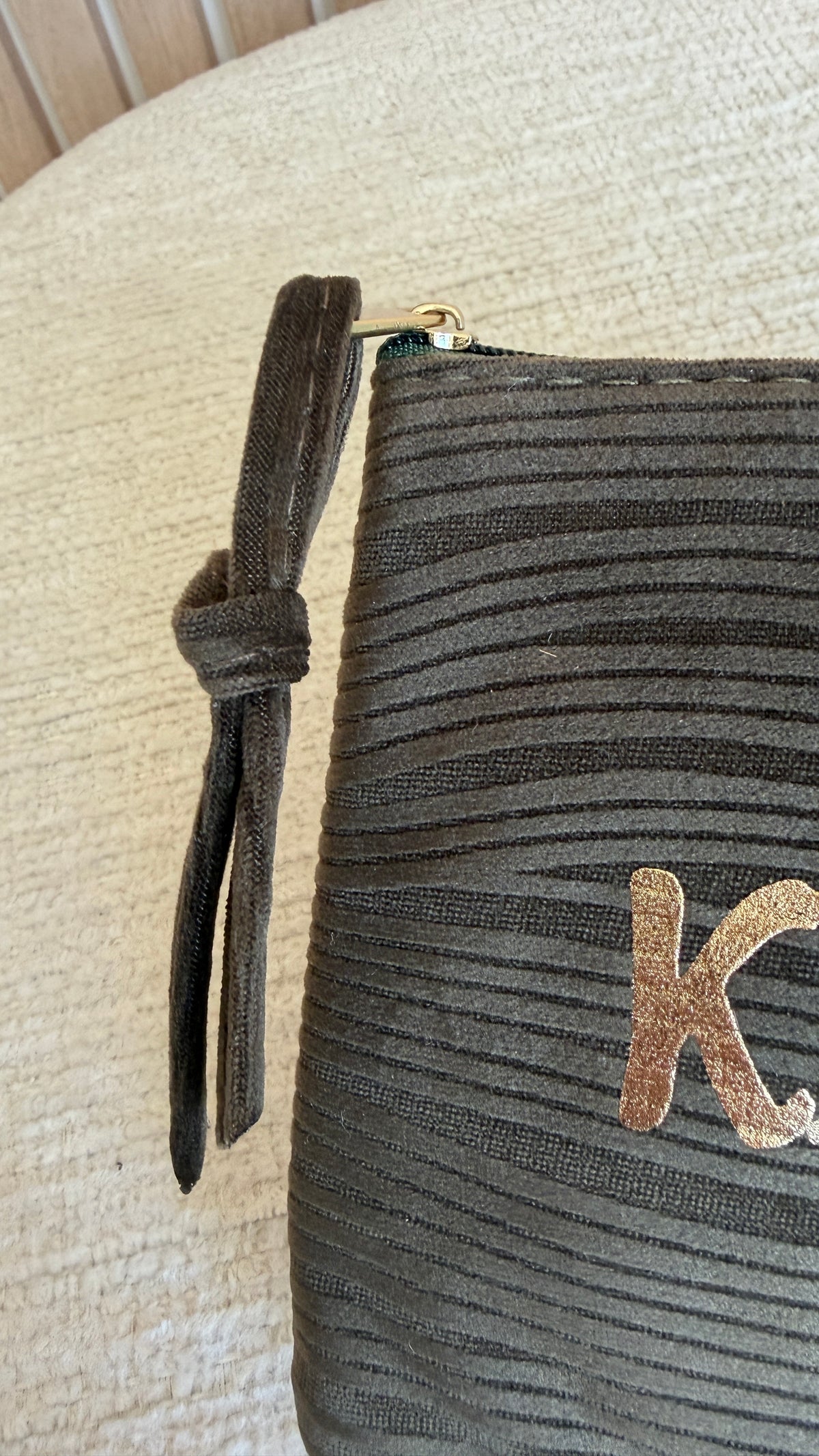 Pochette beauté KISS chocolat