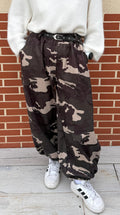 Pantalon camouflage coupe ballon