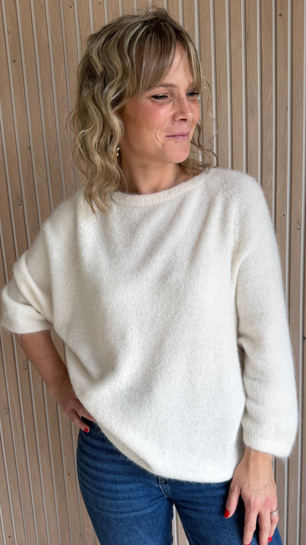 Pull LILY – Blanc
