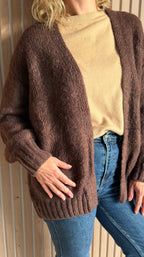 Gilet NORA – Chocolat