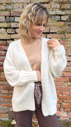 Gilet NORA – Écru