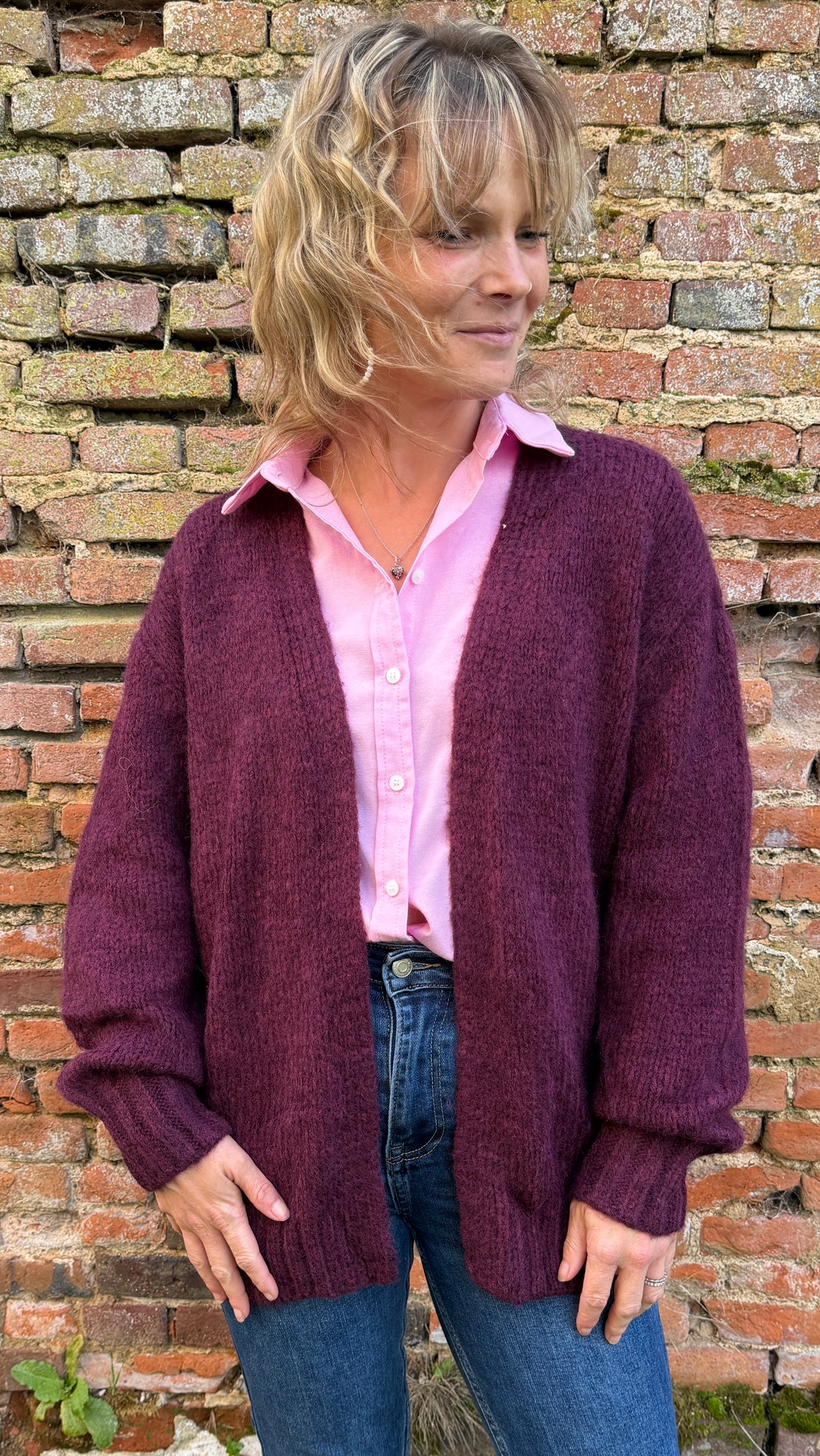 Gilet NORA – Prune