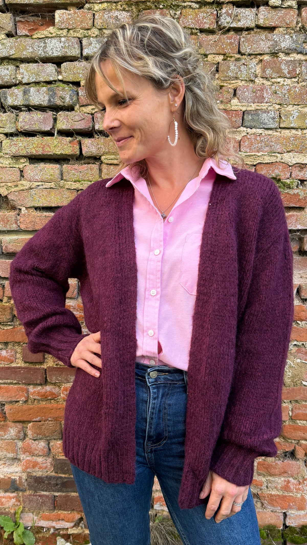 Gilet NORA – Prune