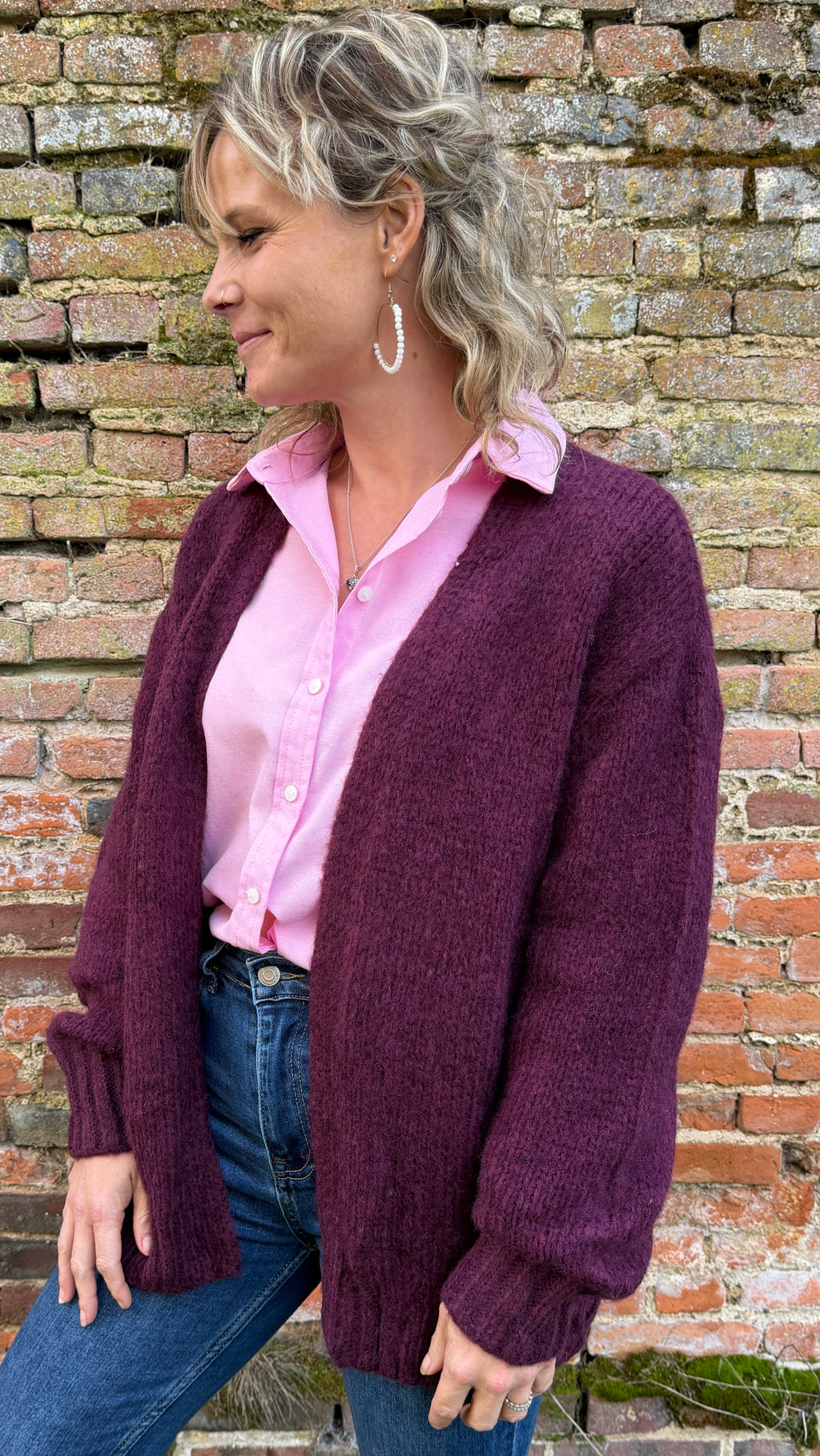 Gilet NORA – Prune