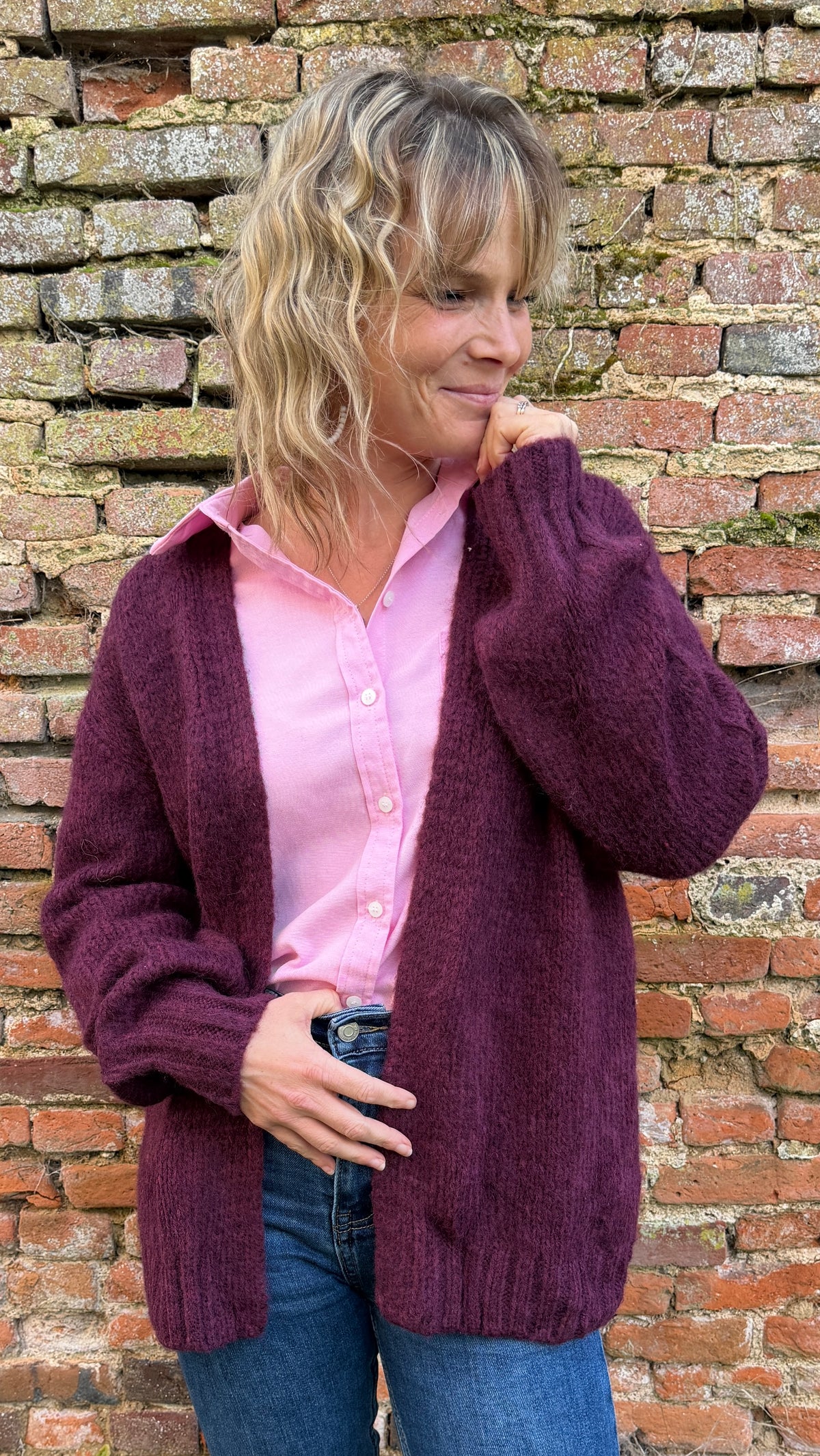 Gilet NORA – Prune