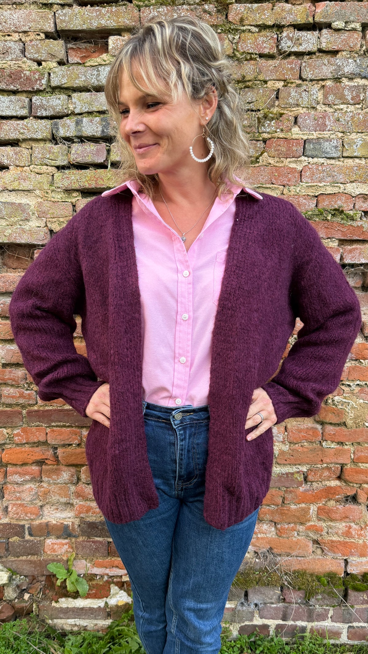 Gilet NORA – Prune