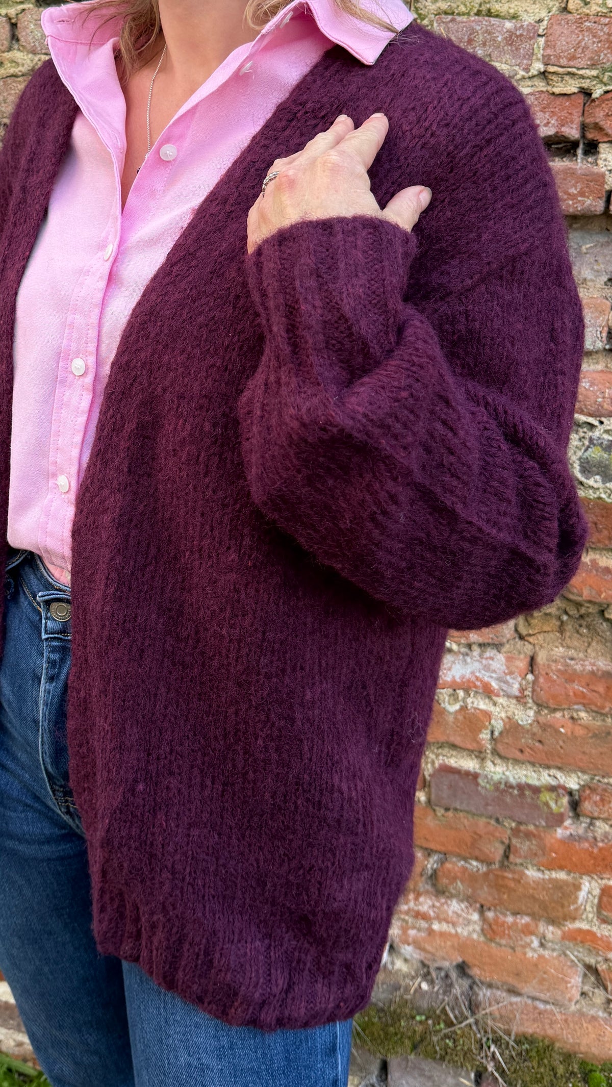 Gilet NORA – Prune
