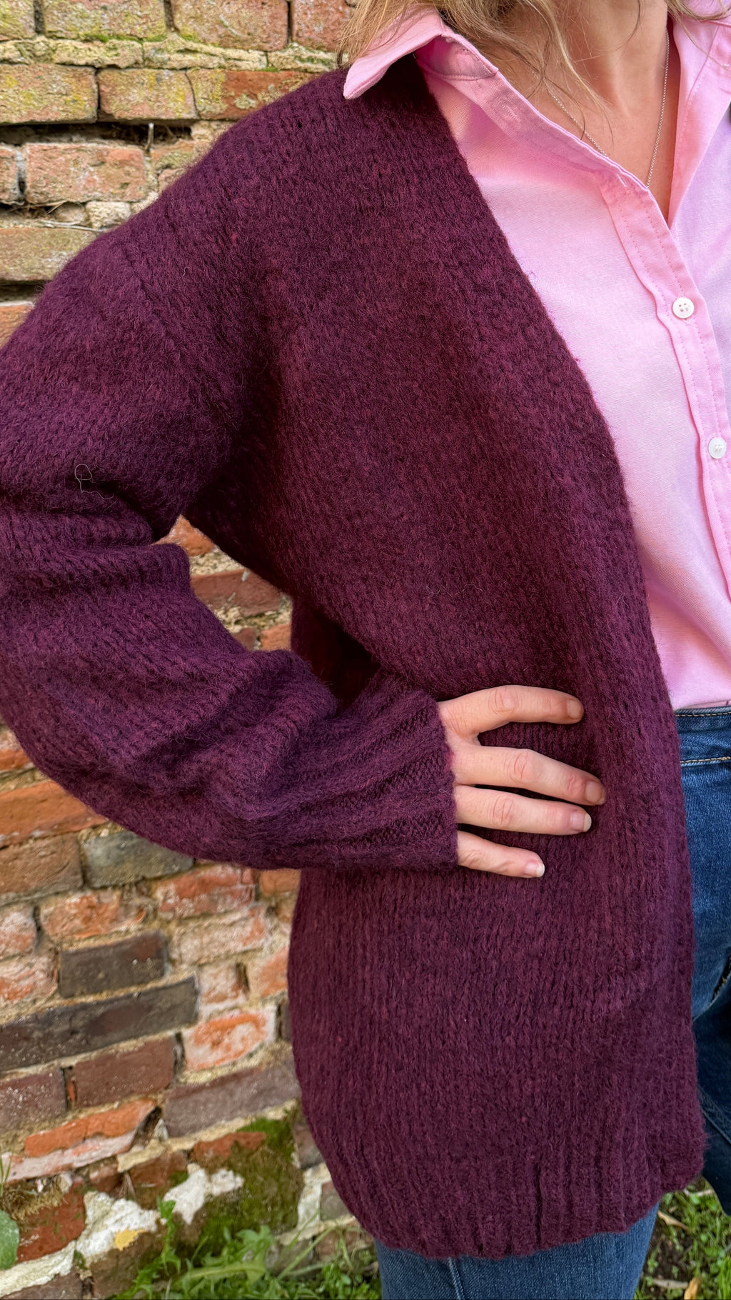 Gilet NORA – Prune
