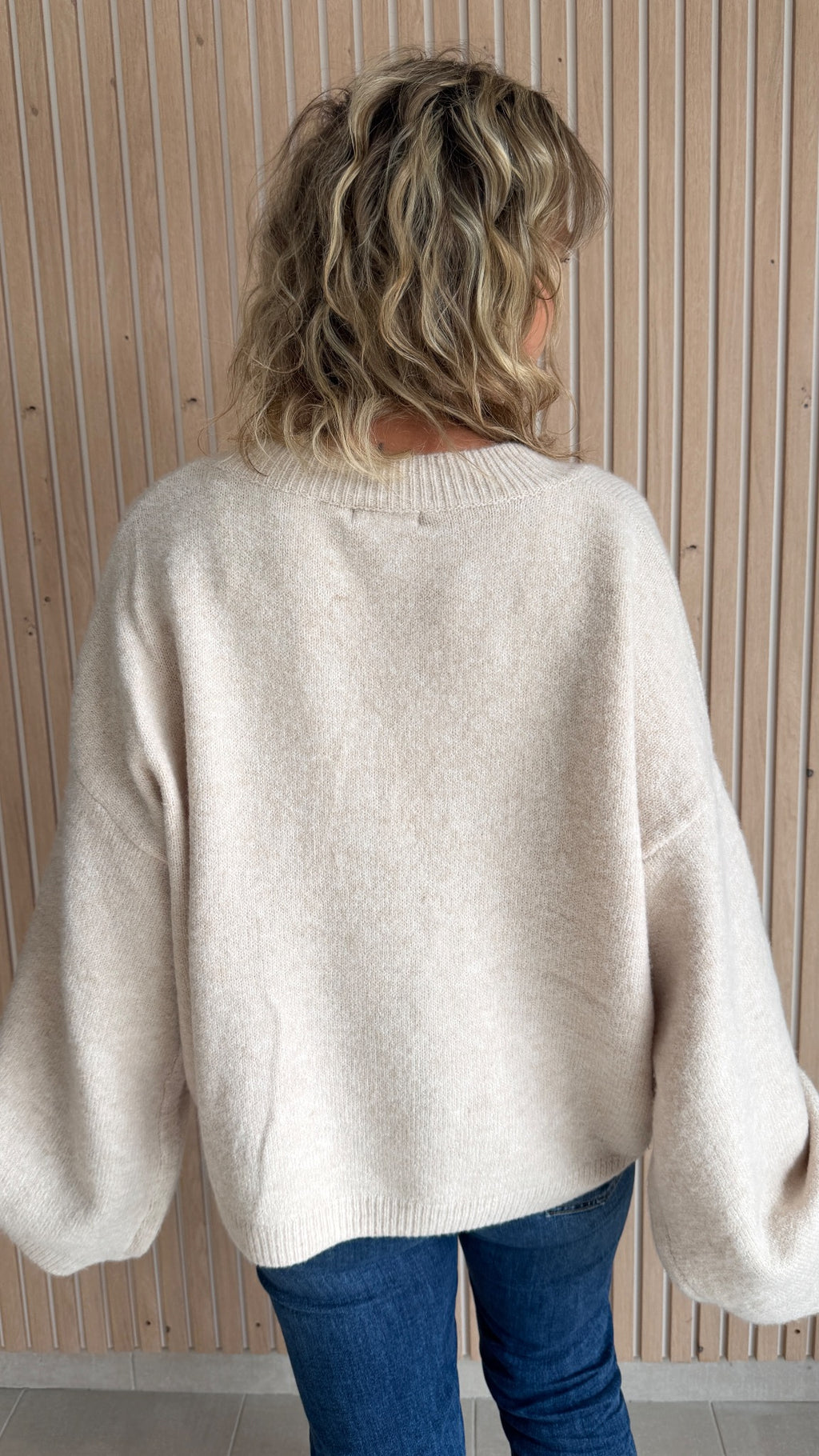 Pull CHLOÉ oversize – Écru