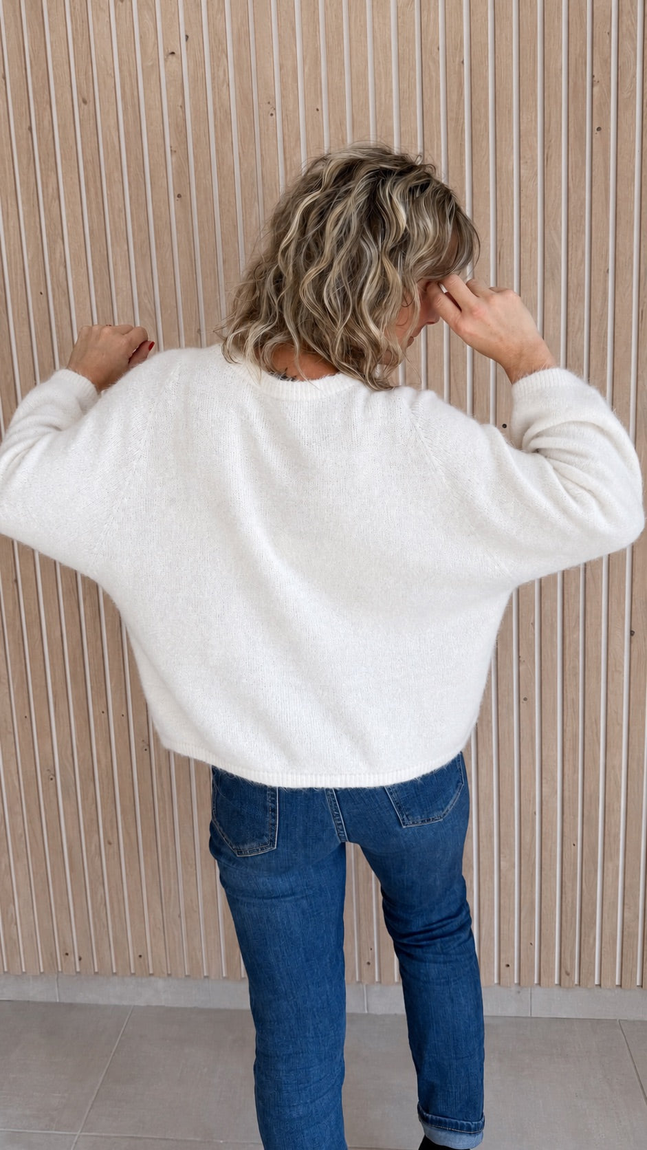 Pull LILY – Blanc