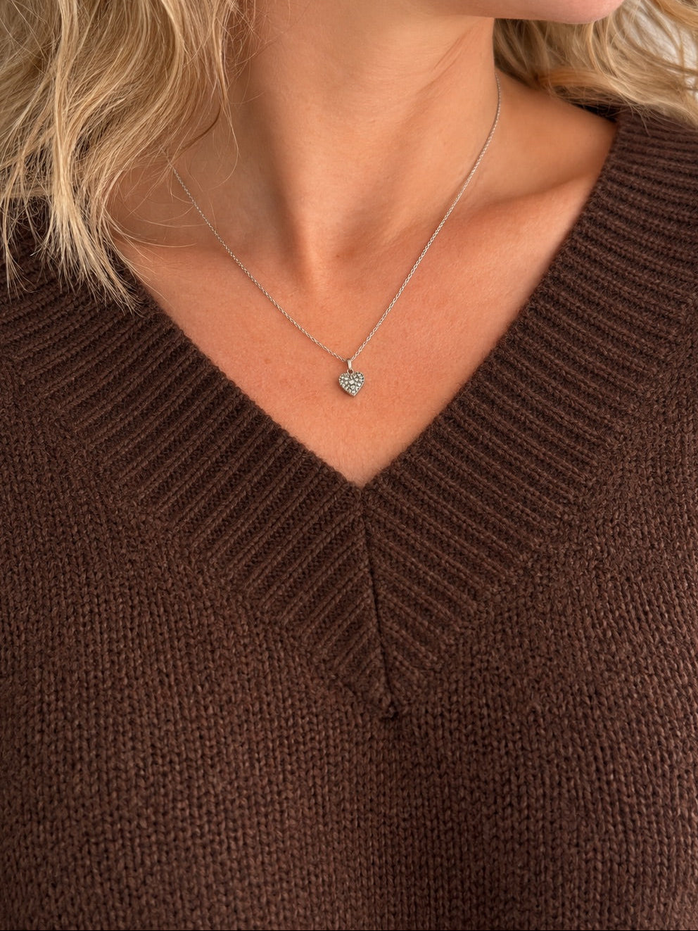 Pull CHLOÉ oversize – Chocolat
