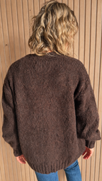 Gilet NORA – Chocolat