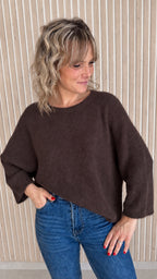 Pull LILY – Chocolat
