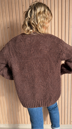 Gilet NORA – Chocolat
