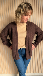 Gilet NORA – Chocolat