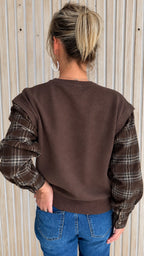 Pull chocolat Infinity