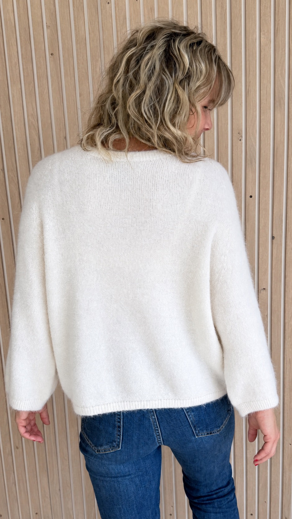 Pull LILY – Blanc