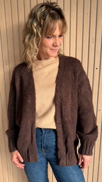 Gilet NORA – Chocolat