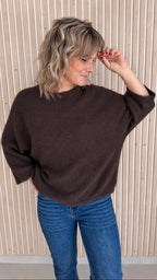 Pull LILY – Chocolat