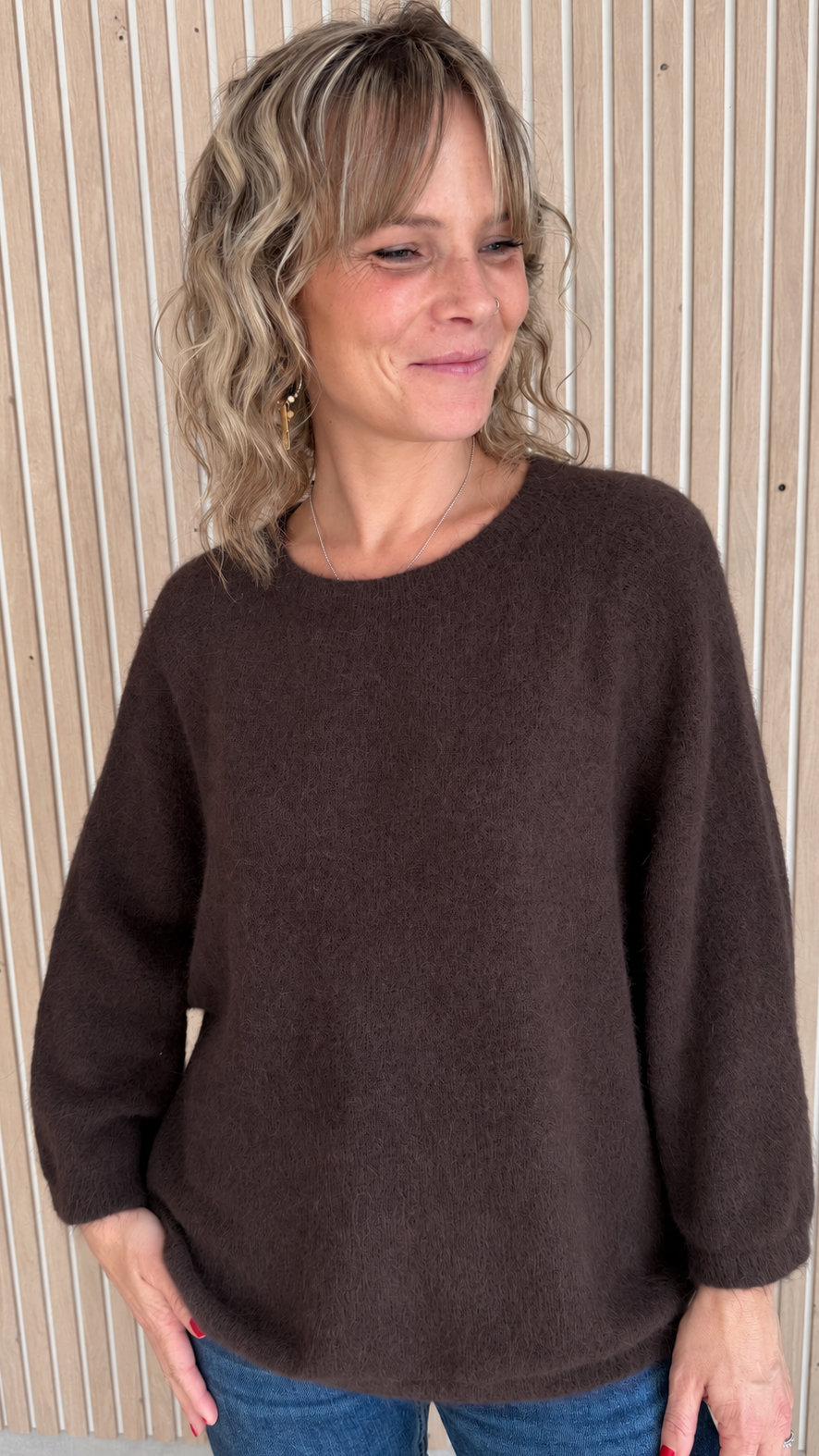 Pull LILY – Chocolat